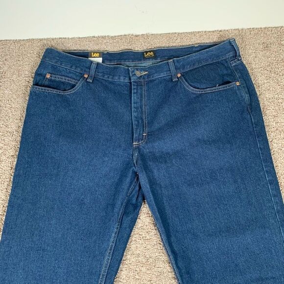 Lee Mens‎ Regular Fit Straight Leg Jeans Blue Size 40x30 - Picture 2 of 9
